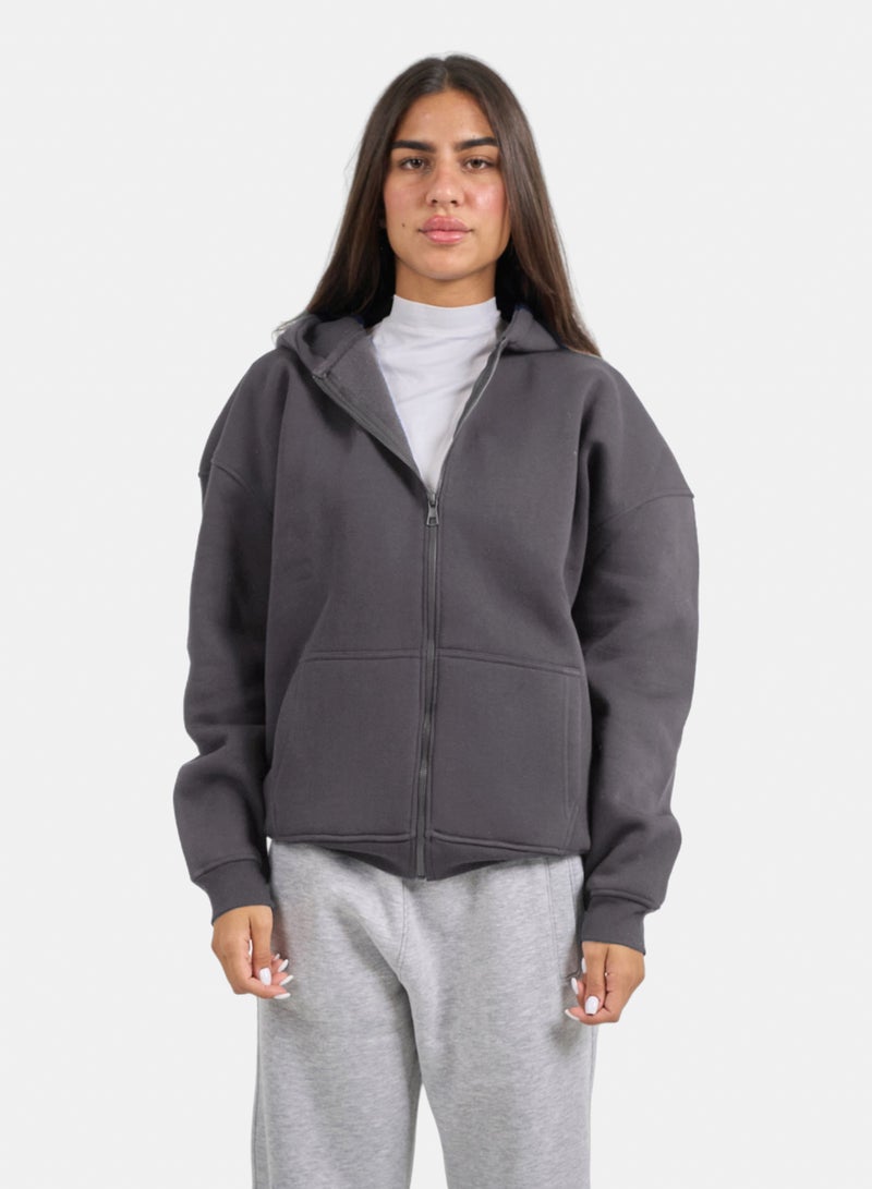 The blanks Drop Shoulder Zip-up - Image 1